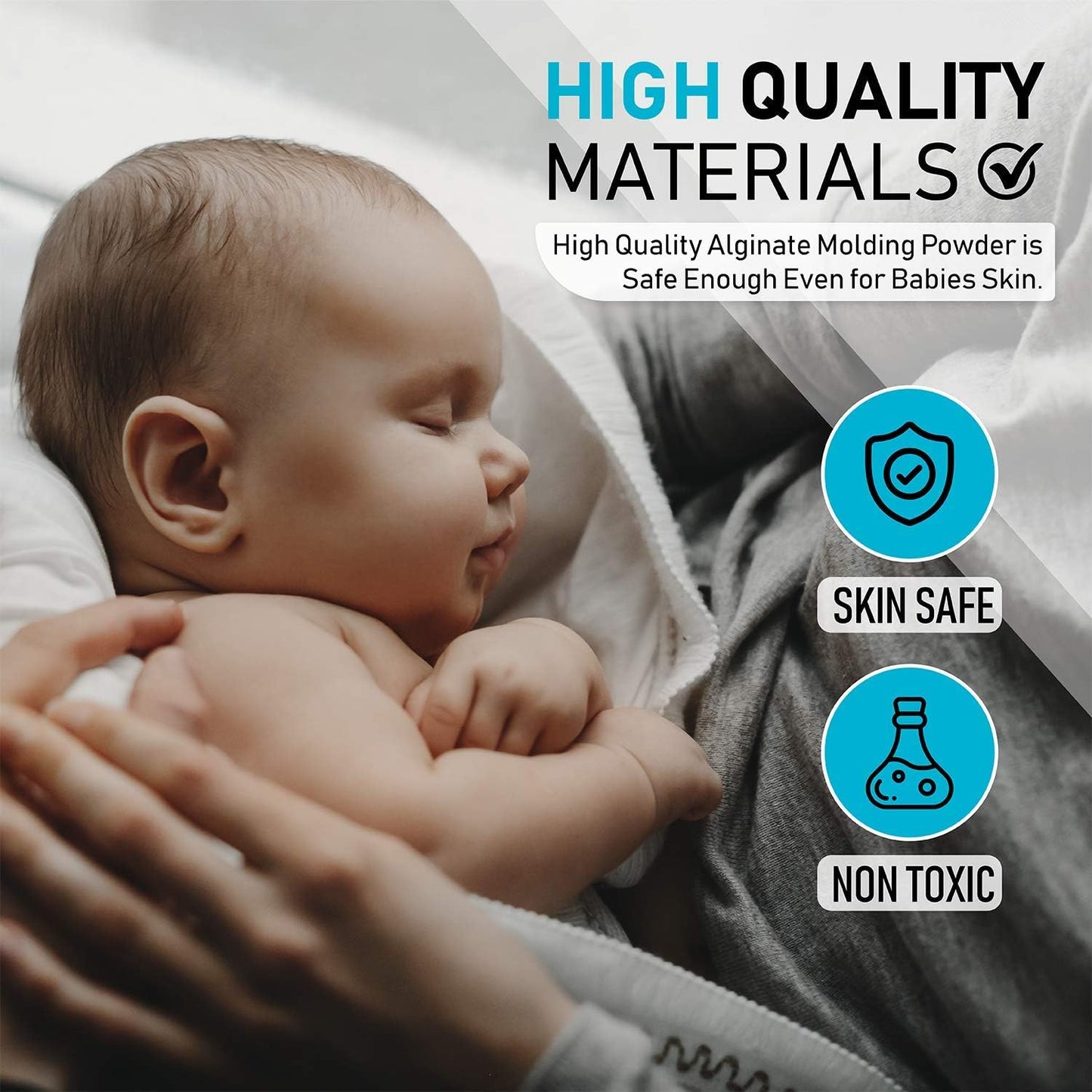 Hula Home Hand Casting Kit for Couples or Family with Mounting Plaque | Anniversary DIY Gifts Her & Him, Keepsake Sculpture Wedding Kids,