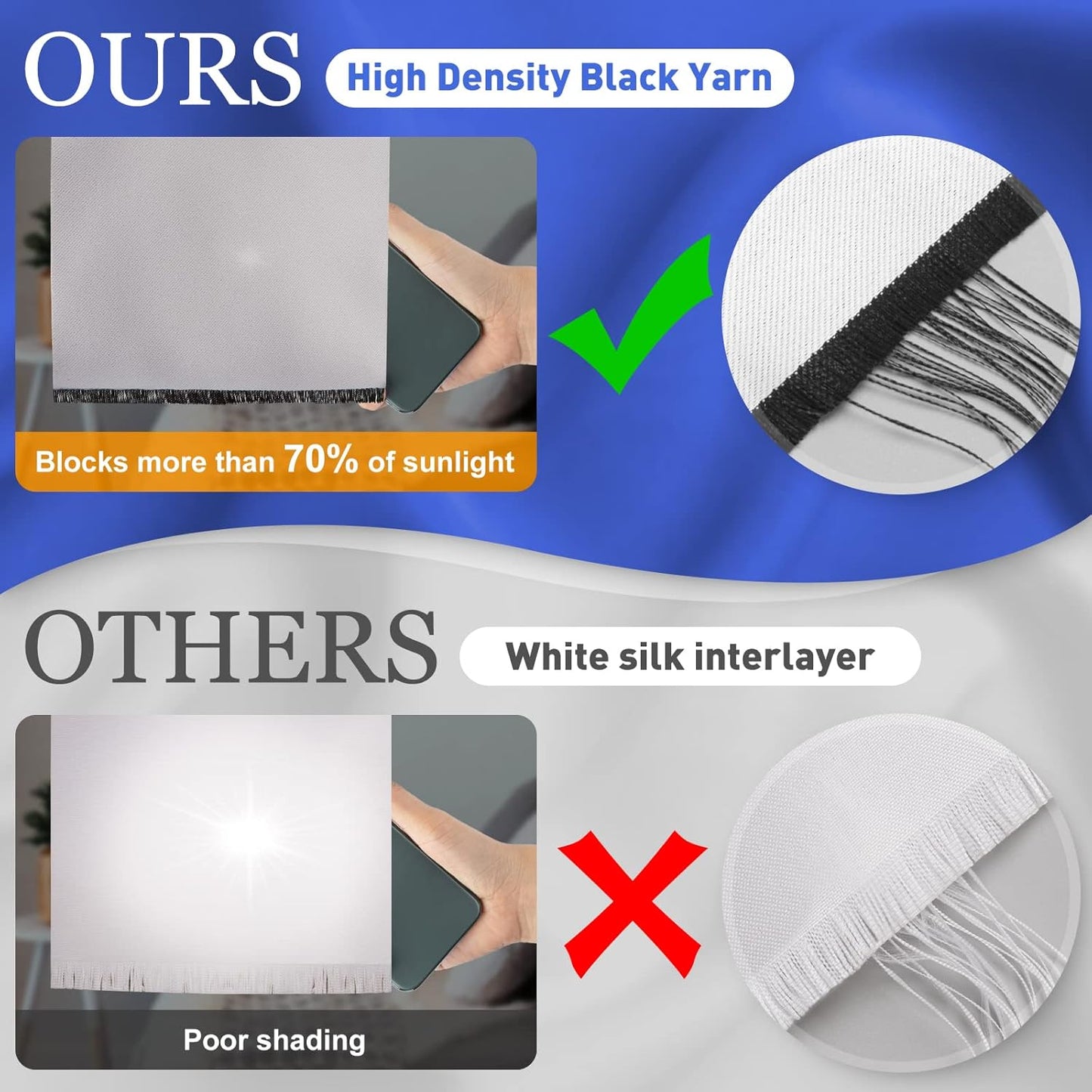 Aimego Galaxy Blackout Curtains Outer Space Universe Nebula Night Starry Window Drapes Decor for Kids Boys Teens Bedroom Living Room Grommet Room Darkening Curtains 2 Panel Set, 42"X54"