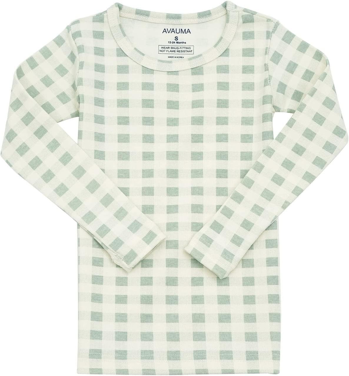 AVAUMA Baby Boys Girls Pajama Set 6M-7T Kids Cute Toddler Snug fit Pattern Design Pjs Cotton Sleepwear