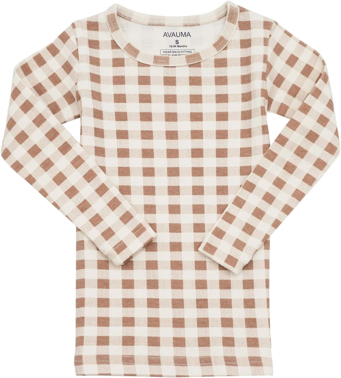 AVAUMA Baby Boys Girls Pajama Set 6M-7T Kids Cute Toddler Snug fit Pattern Design Pjs Cotton Sleepwear