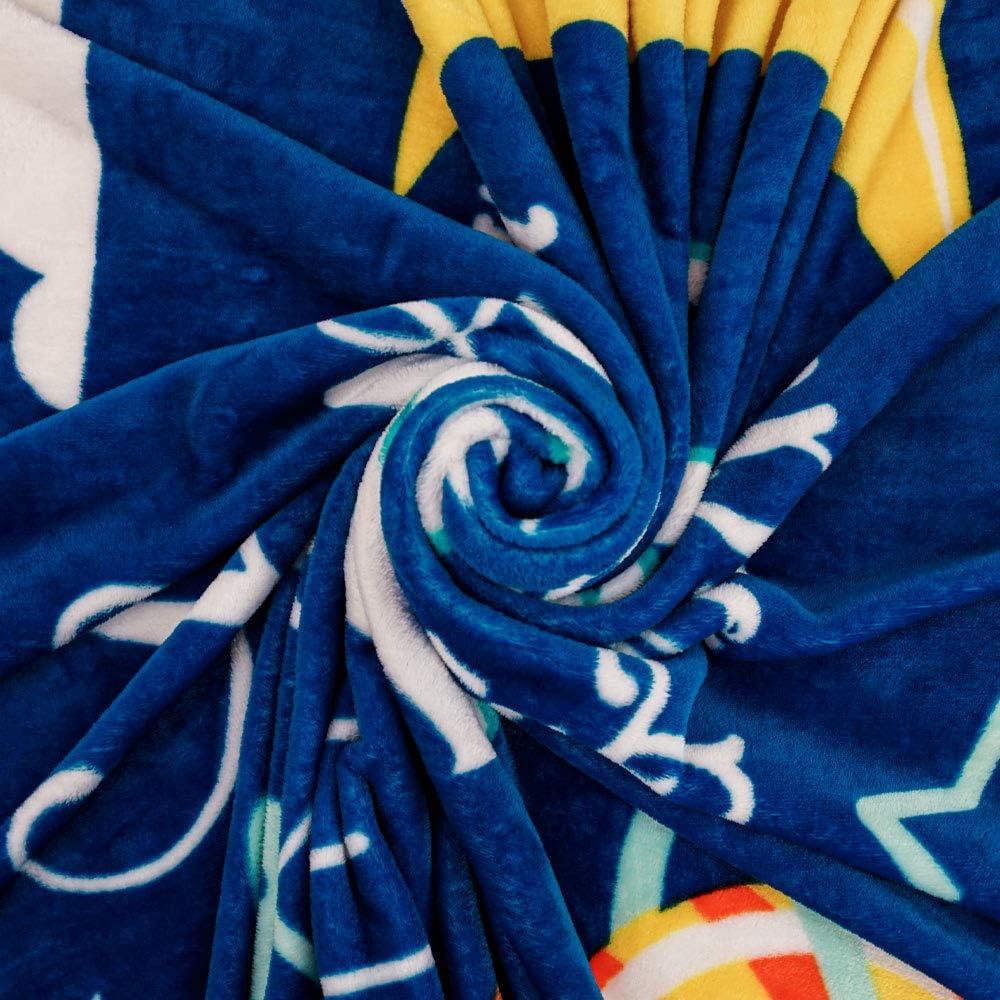 Love You to The Moon & Back Super Soft Throw Blanket - 50x60 Throw Blanket for Bedroom, Living Room, Spring Time, Holidays, Kids, Babies, Adults & Decor, Gifts