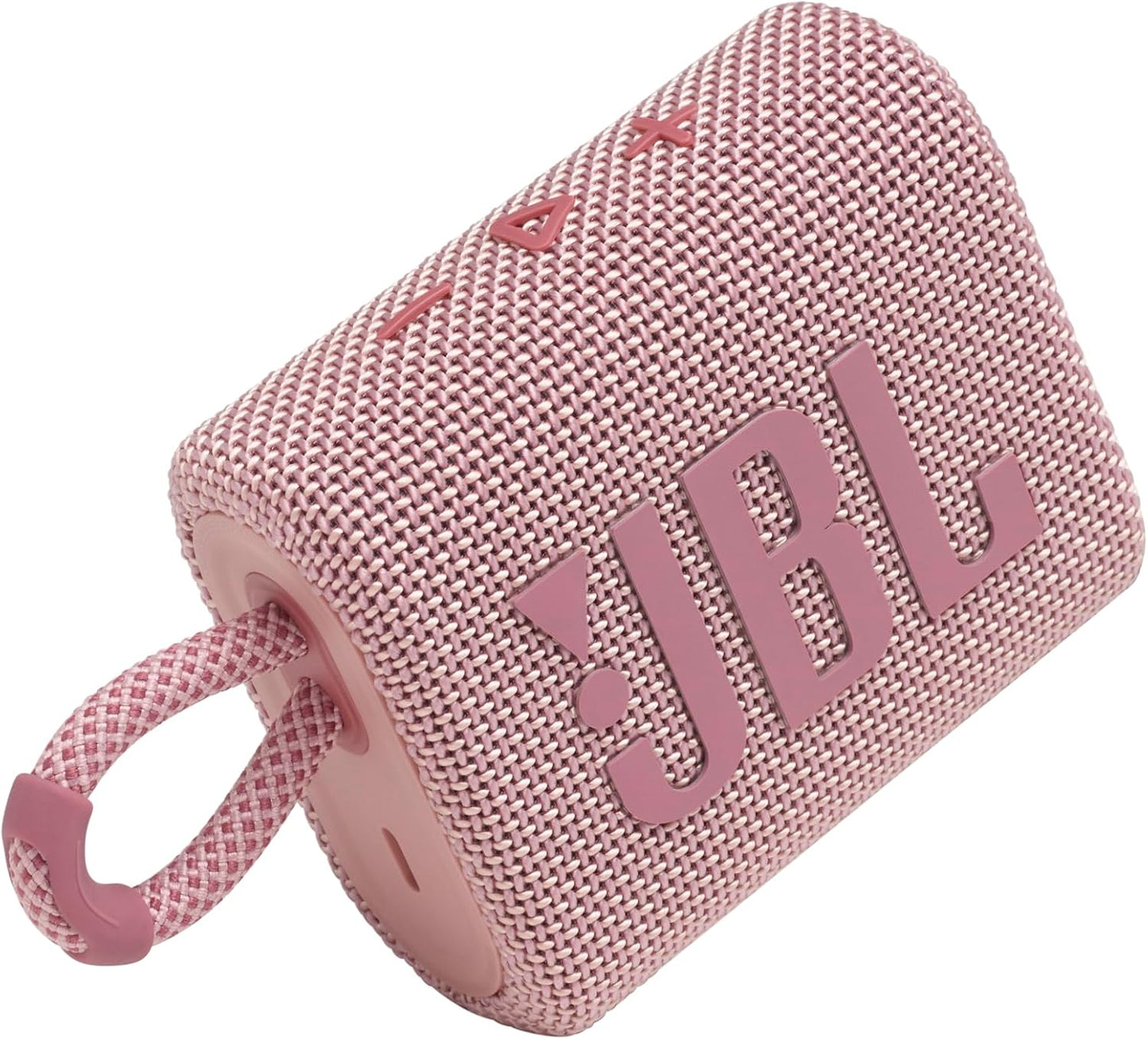 JBL Go 3 - Portable Mini Bluetooth Speaker, big audio and punchy bass, IP67 waterproof and dustproof, 5 hours of playtime, speaker for home, outdoor and travel (Pink)