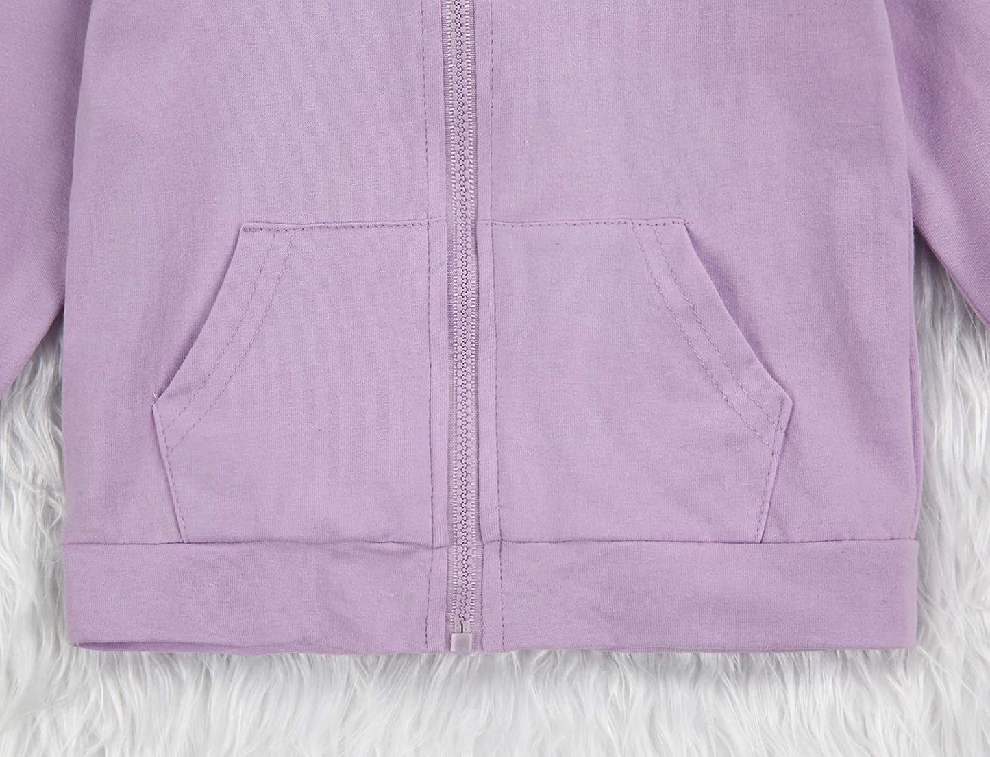 Imcute Baby Zip Up Hoodie, Unisex inflant Toddler Long Sleeve Sweatshirts Lightweight Jacket Hooded Coats Fall Winter Outfits