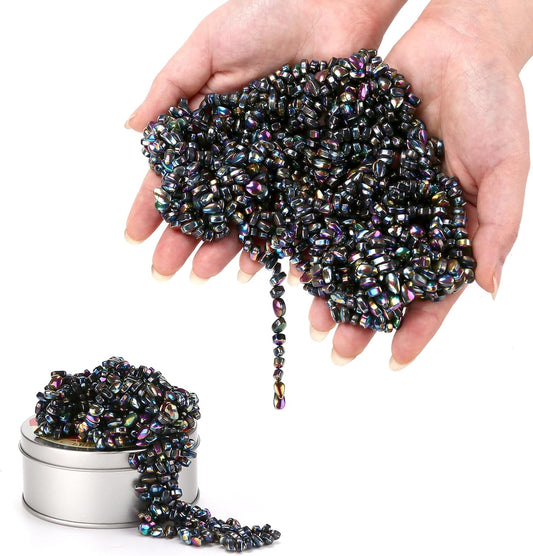 1000 PCS Colourful Ferrite Crags Desk Toys for Office, Like Putty, Satisfying Fidget Toys for Adults (1000 PCS)