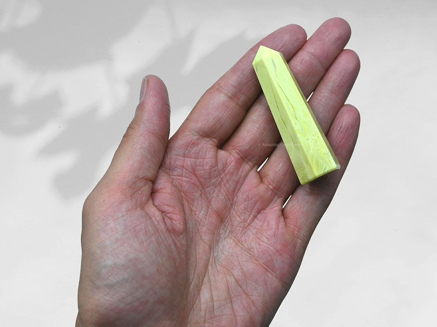 Amazing Gemstone Serpentine Crystal Towers - Natural Healing Crystal Point Obelisk for Reiki Healing and Crystal Grid (2 Inch to 3 Inch)