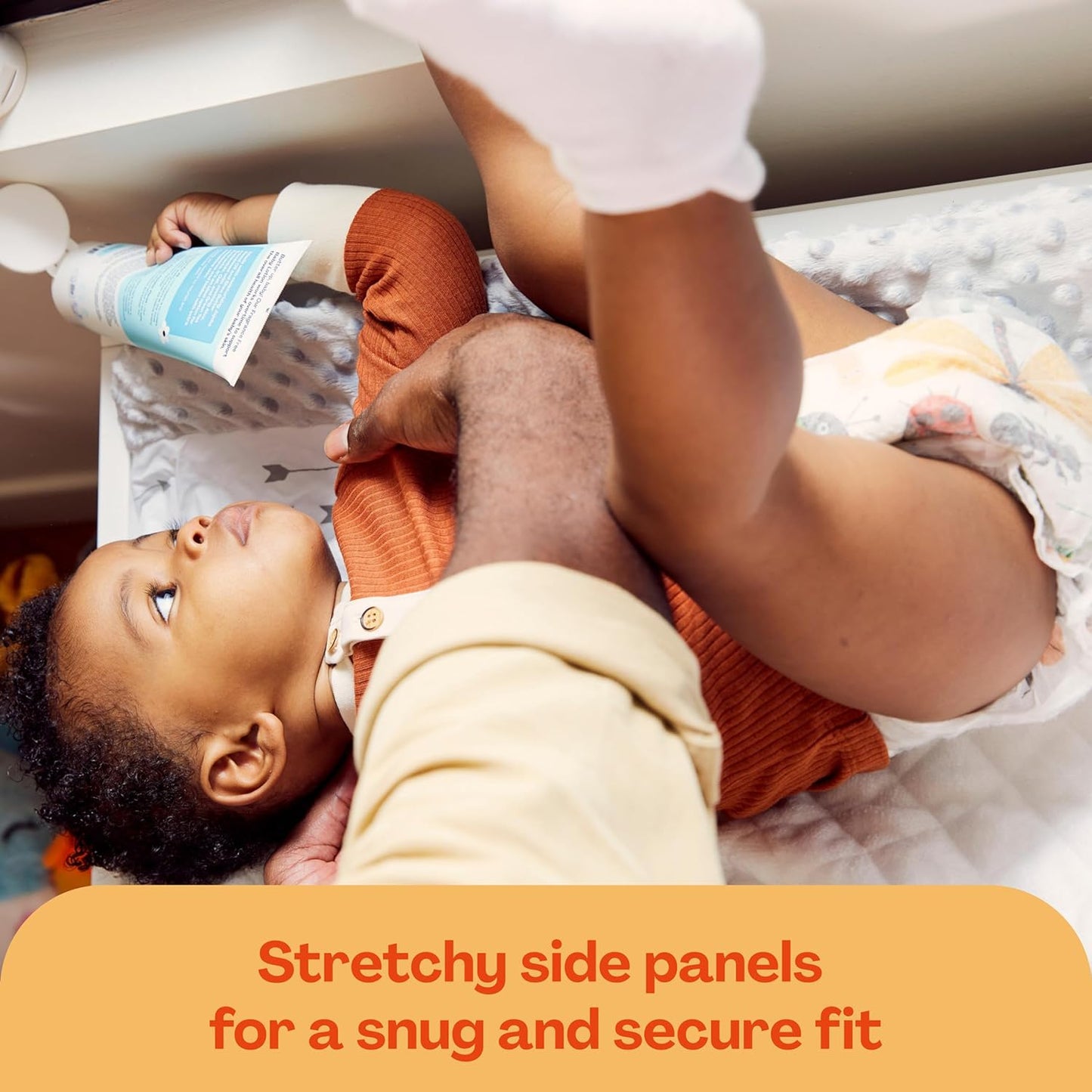 Hello Bello Diapers, Size 1 (8-12 lbs) Wild Cats, 128 Count Value Pack of Premium Disposable Baby Diapers, Hypoallergenic with Soft, Cloth-Like Feel