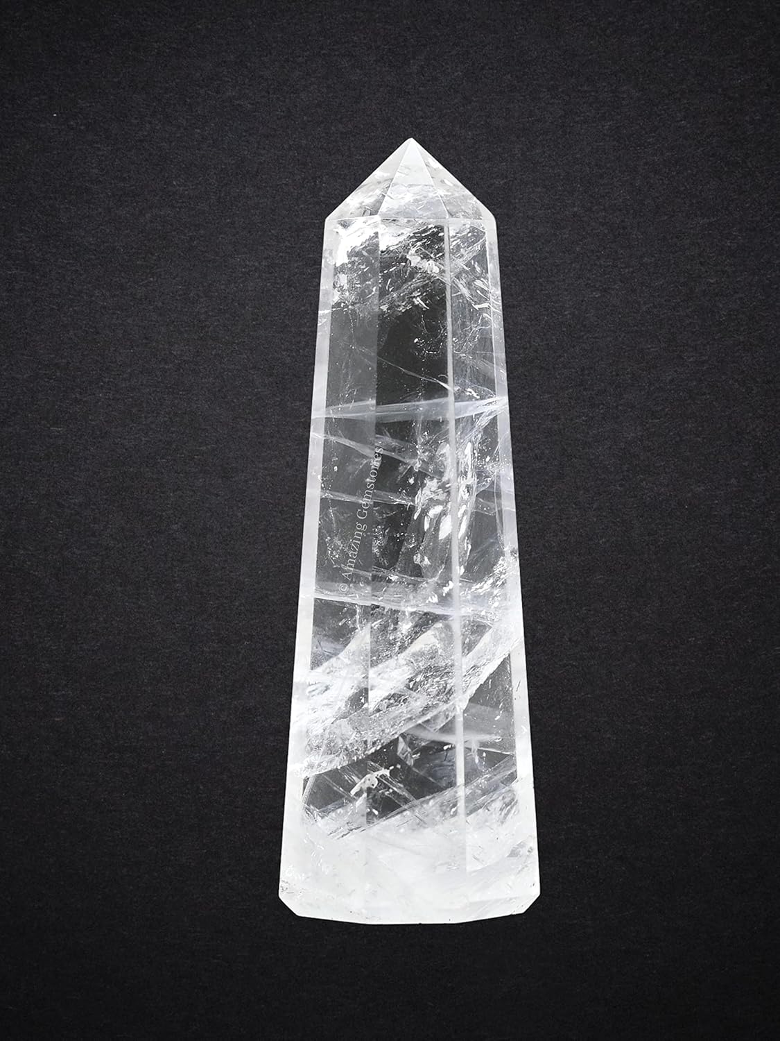 Amazing Gemstone Clear Quartz Crystal Towers ~ Natural Healing Crystal Point Obelisk for Reiki Healing and Crystal Grid (2 to 3 INCH)