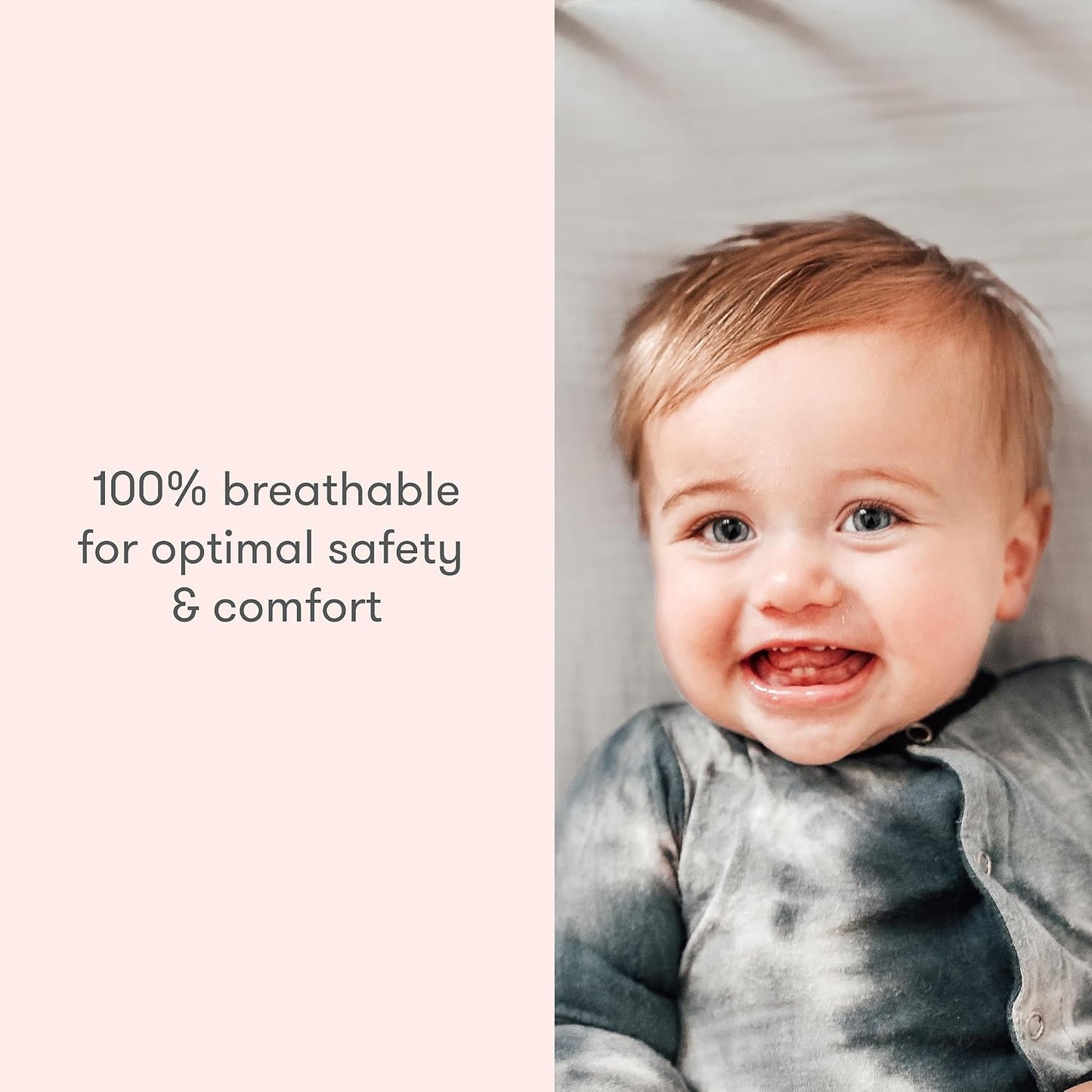 Newton Baby Mini Crib Sheets (2-Pack) | Organic Muslin Cotton, Ultra Breathable & Soft Baby Sheets, Machine Washable Baby Mattress Sheets, Fits Any Mini Sized Crib 24" x 38", Sky Blue