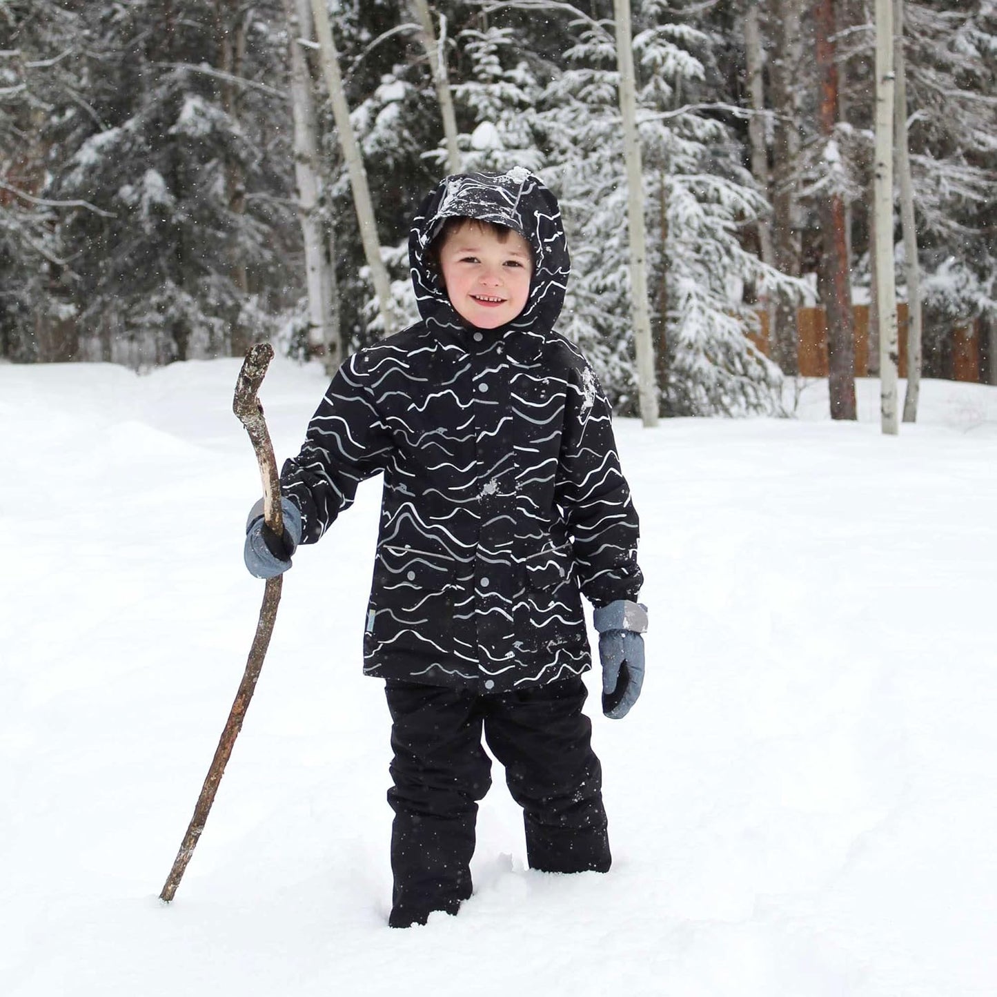 JAN & JUL Waterproof Fleece Lined Rain Jacket, Raincoat for Kids