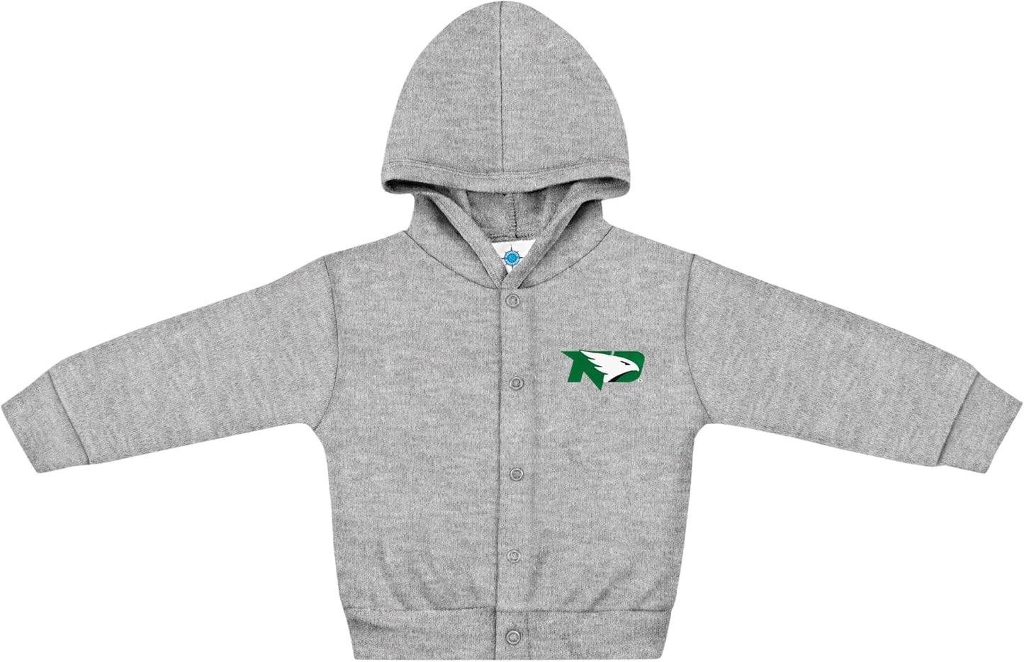 Creative Knitwear College Baby Snap Hooded Jacket - Team Logo, Multiple Colors, for Boys & Girls, (0-24 Months)