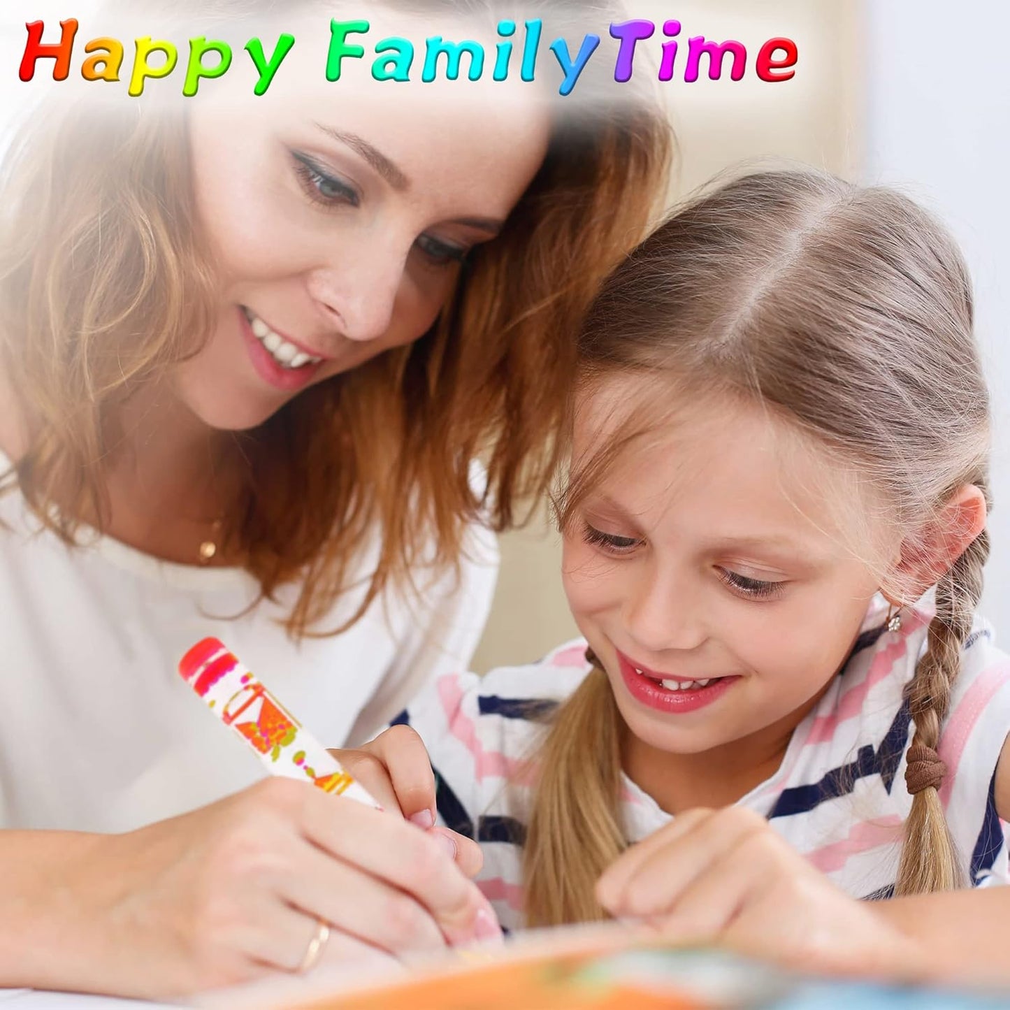 3PCS Liquid Pens Easter Basket Stuffers for Kids, Liquid Motion Bubble Fun Cool Pens Autism ADHD Anxiety Stress Relief Tools Quiet Fidget Sensory Autistic Toys Desk Toys Gift for Boys Girls