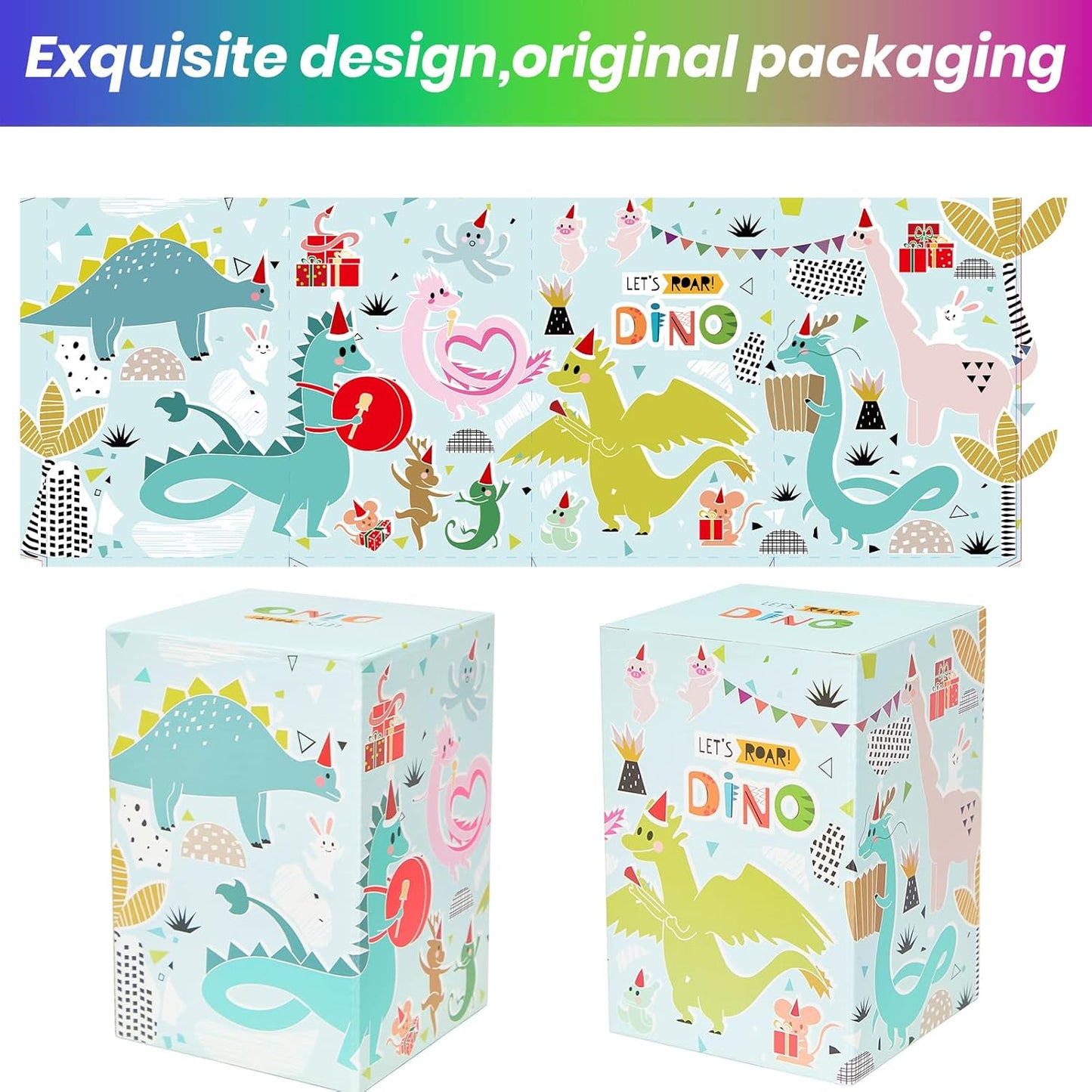 15 inches Dragon with Egg, Red-Green-Blue Dragon Toy,Articulated Crystal Dragon,Fidget Toy Cool