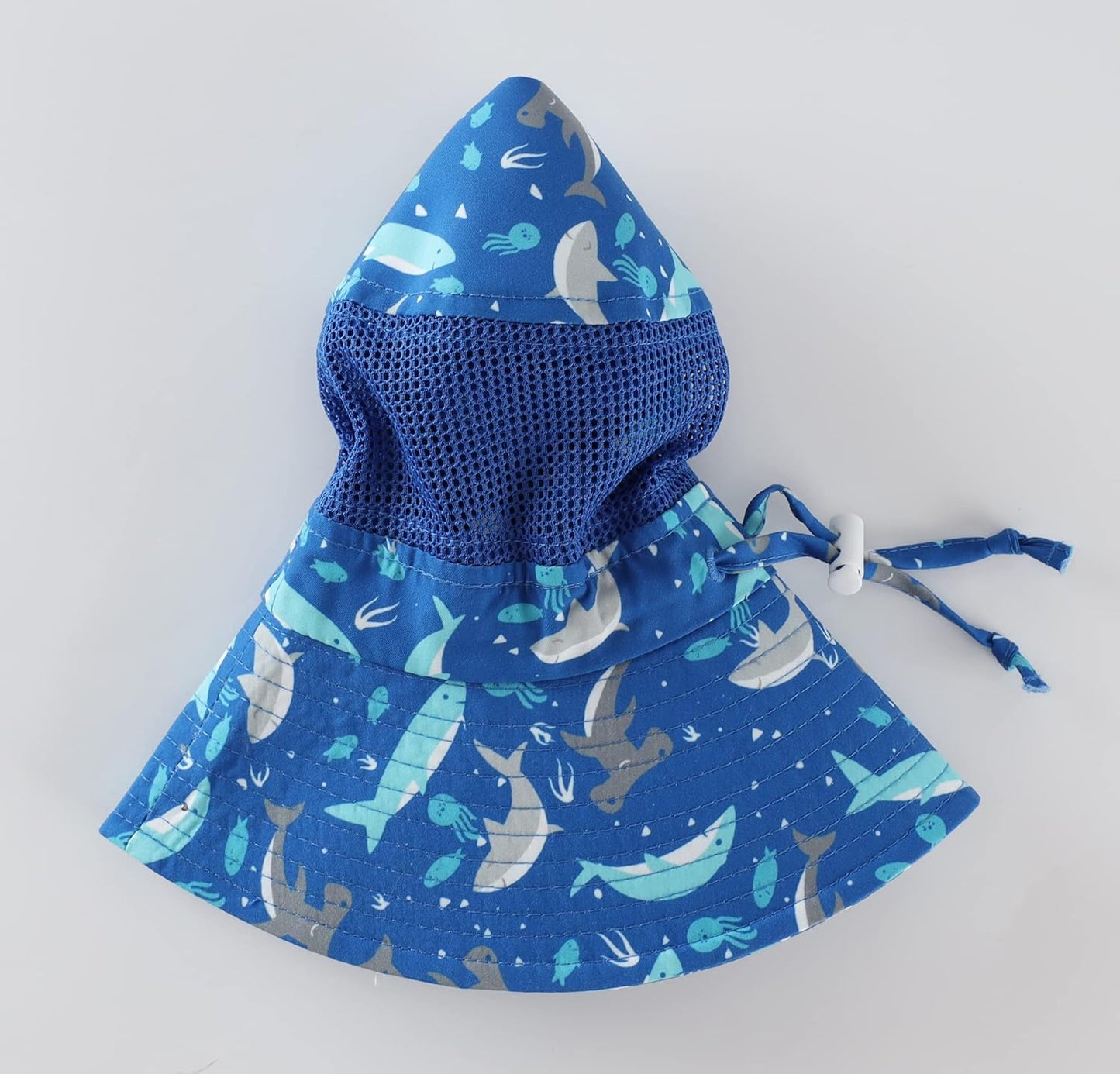 Home Prefer UPF50+ Wide Brim Sun Hat Boys Girls Sun Protection Hat Zoo Beach Swim Safari Bucket Hat for Baby Toddler Kid