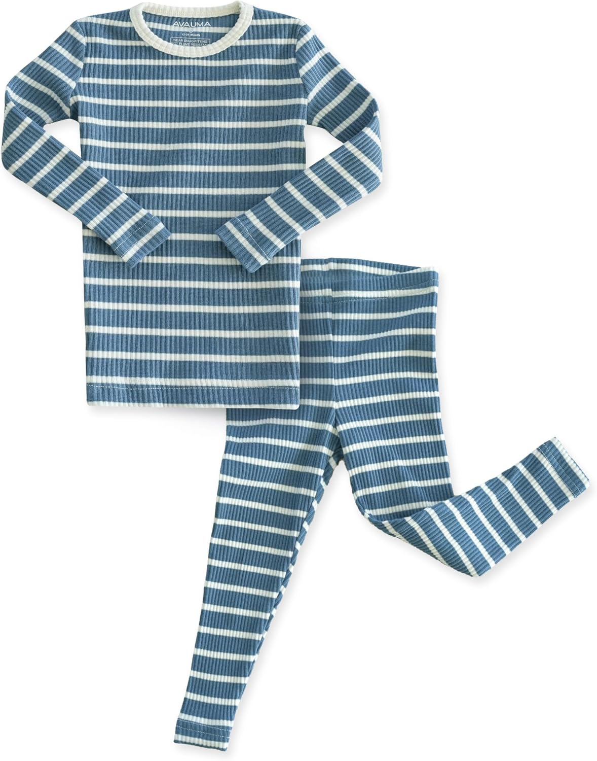 AVAUMA Baby Boys Girls Pajama Set 6M-7T Kids Cute Toddler Snug fit Pjs Cotton Sleepwear