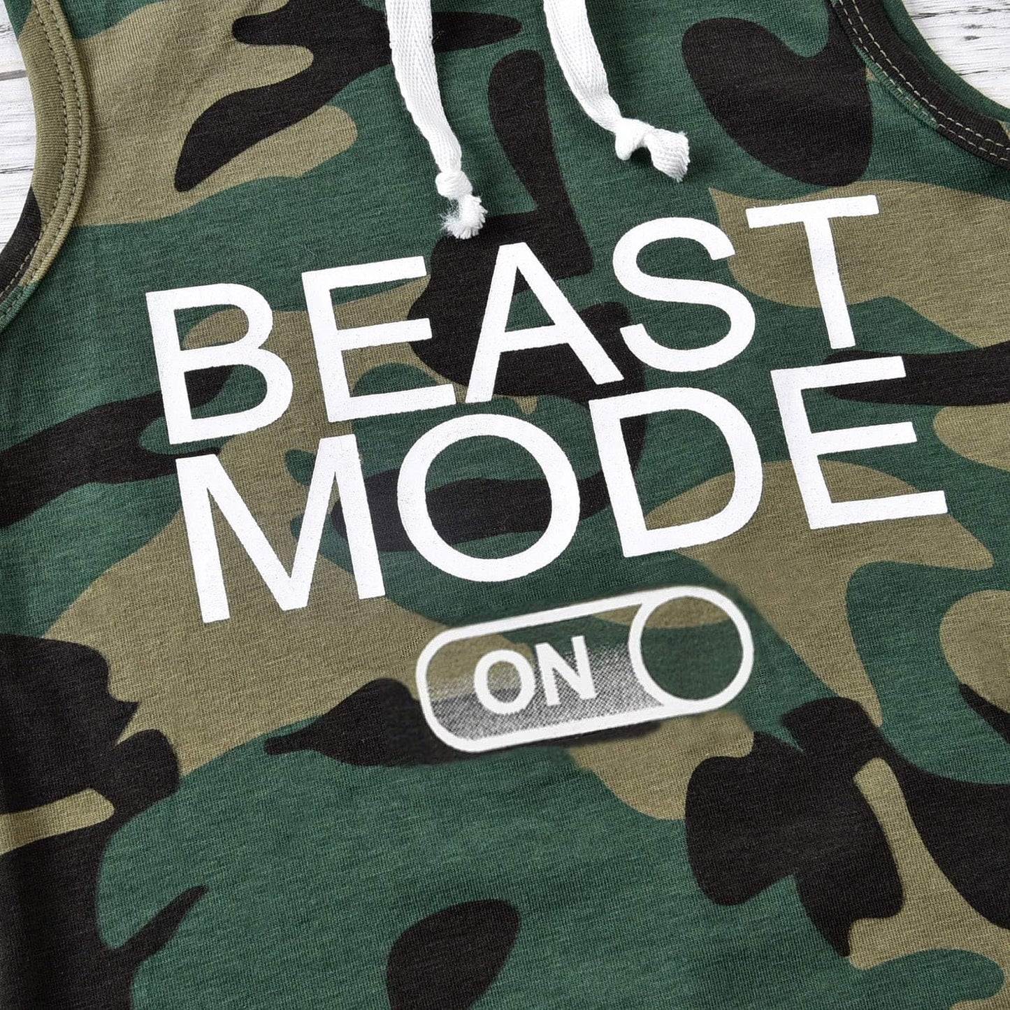 Aalizzwell Baby Boy Romper Newborn Infant Sleeveless Short Romper One Piece Active Summer Clothes