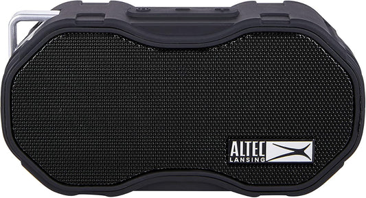 Altec Lansing Baby Boom XL - Waterproof Bluetooth Speaker, Wireless & Portable for Travel & Outdoor Use, Deep Bass & Loud Sound, 1 Pack, Black