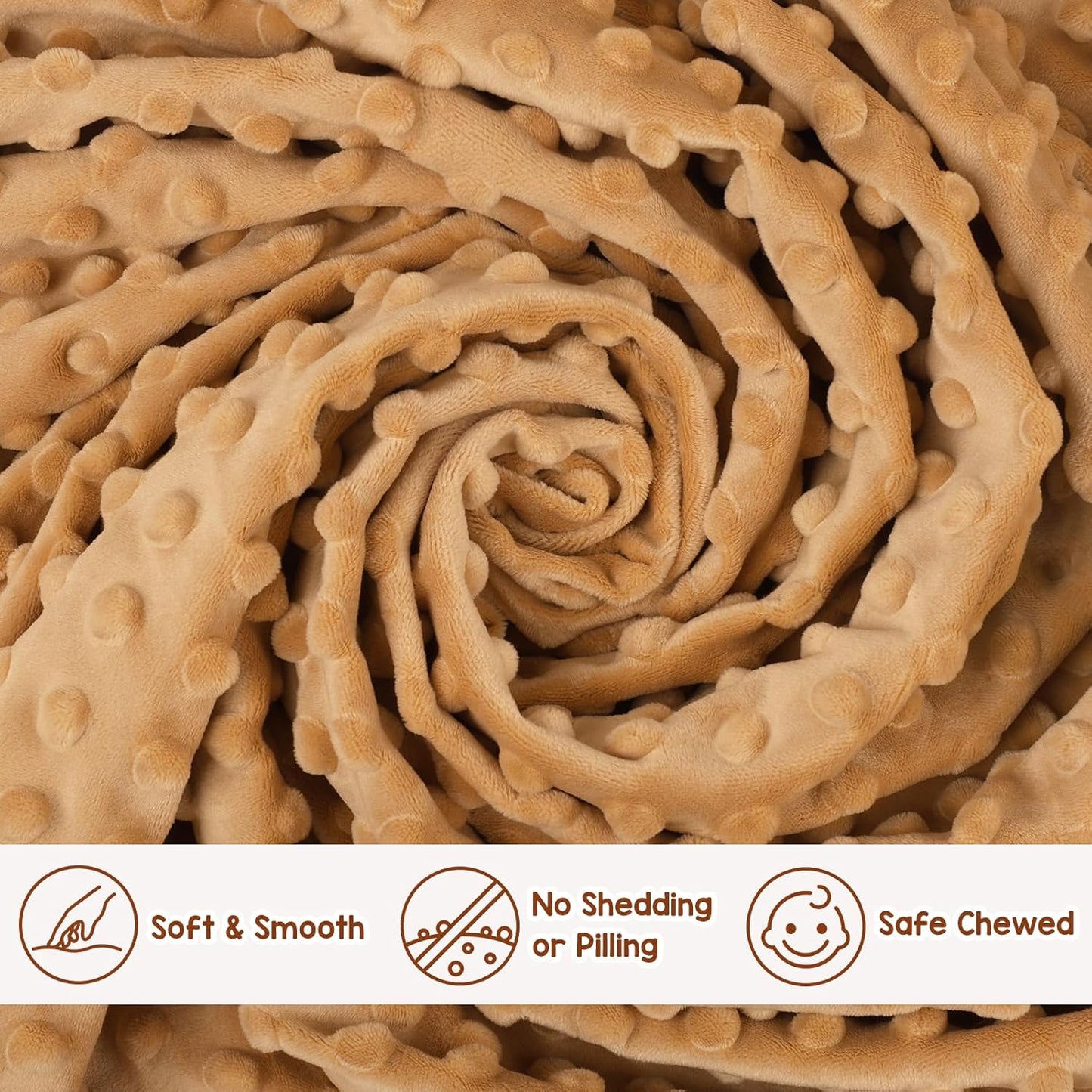 Loveys for Babies, Soft Baby Security Blanket Lovies for Babies, Stuffed Animals Blankie for Newborn Infant with Baby Snuggle Toy, Baby Boys Gifts Highland Cow Security Blanket 16 Inch