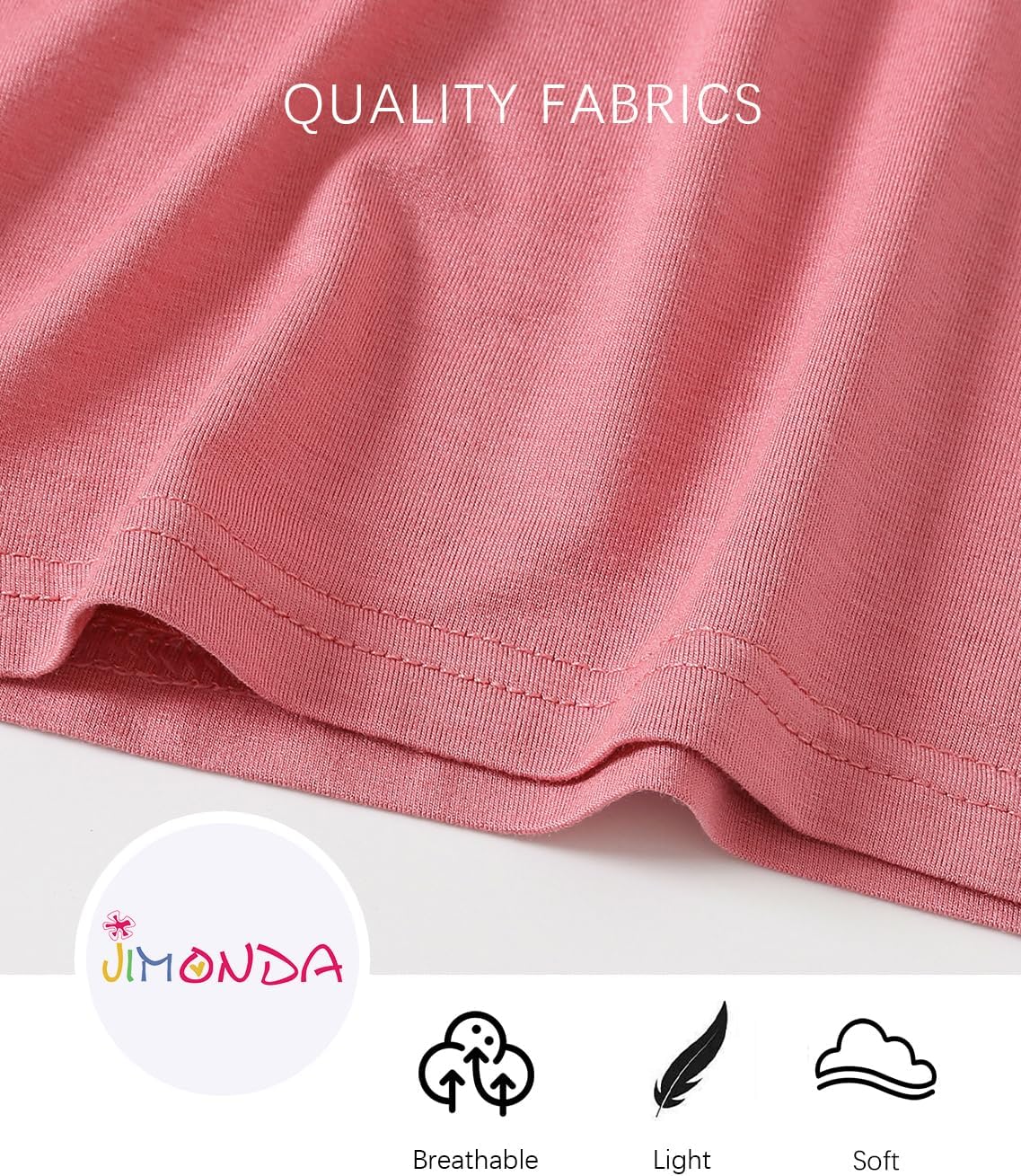 Jimonda Baby Boys Girls Pajama Sets Toddler Sleepwear Cool Jammies 2pcs Viscose from Bamboo PJs 18M-8Y