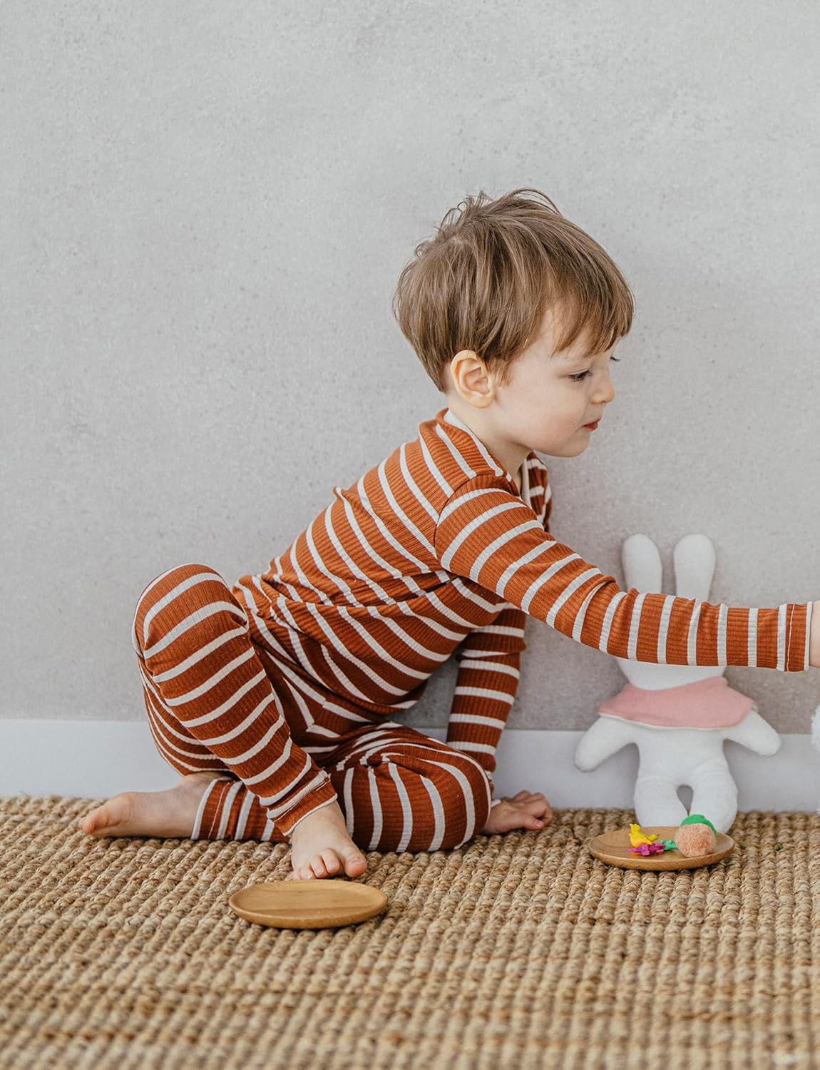 AVAUMA Baby Boys Girls Pajama Set 6M-7T Kids Cute Toddler Snug fit Pjs Cotton Sleepwear