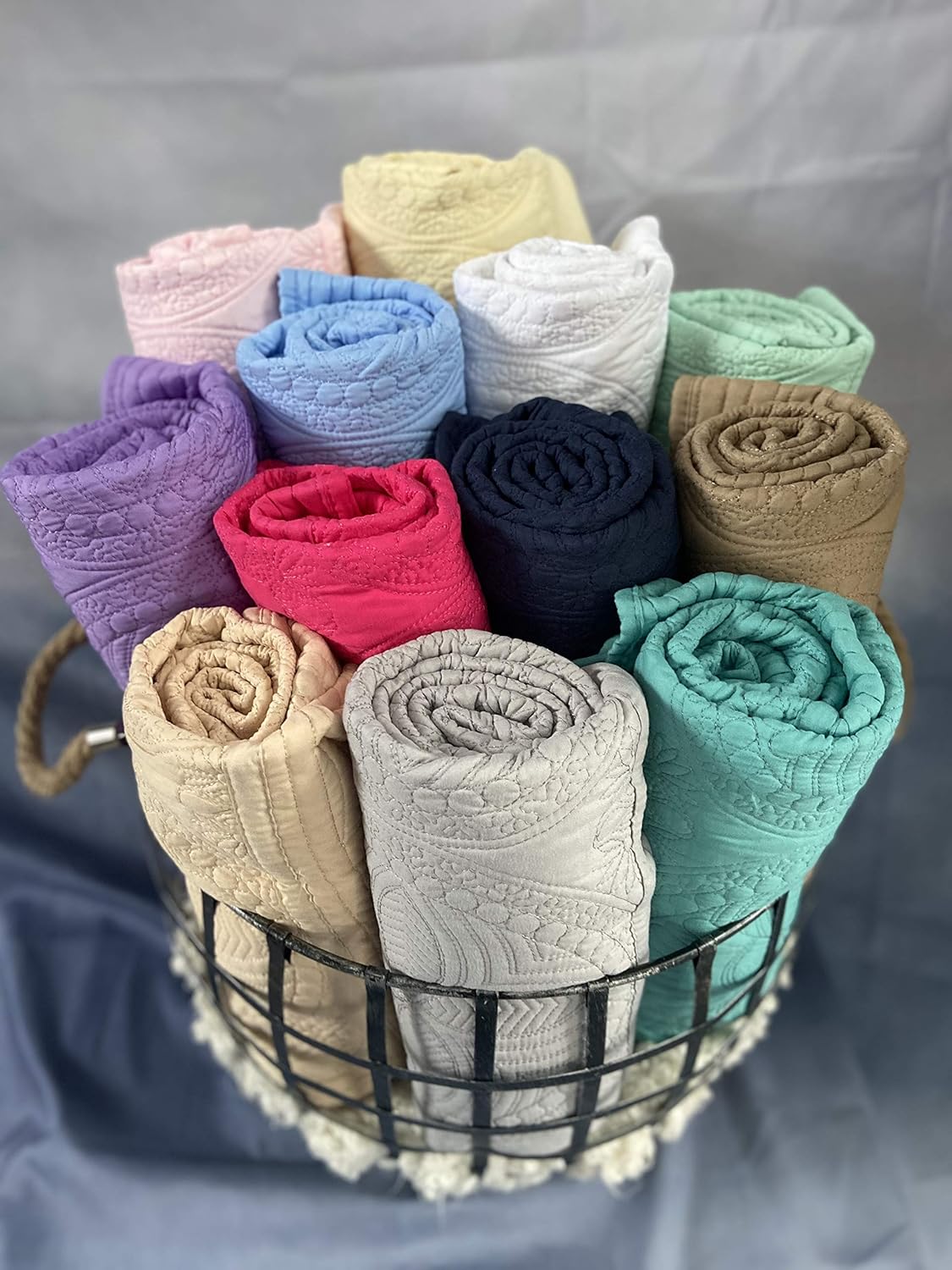 Personalized Baby Blanket Baby Quilt Monogrammed Blankets for Boys and Girls Embroidered Baby Gifts (Teddy Bear Stars)