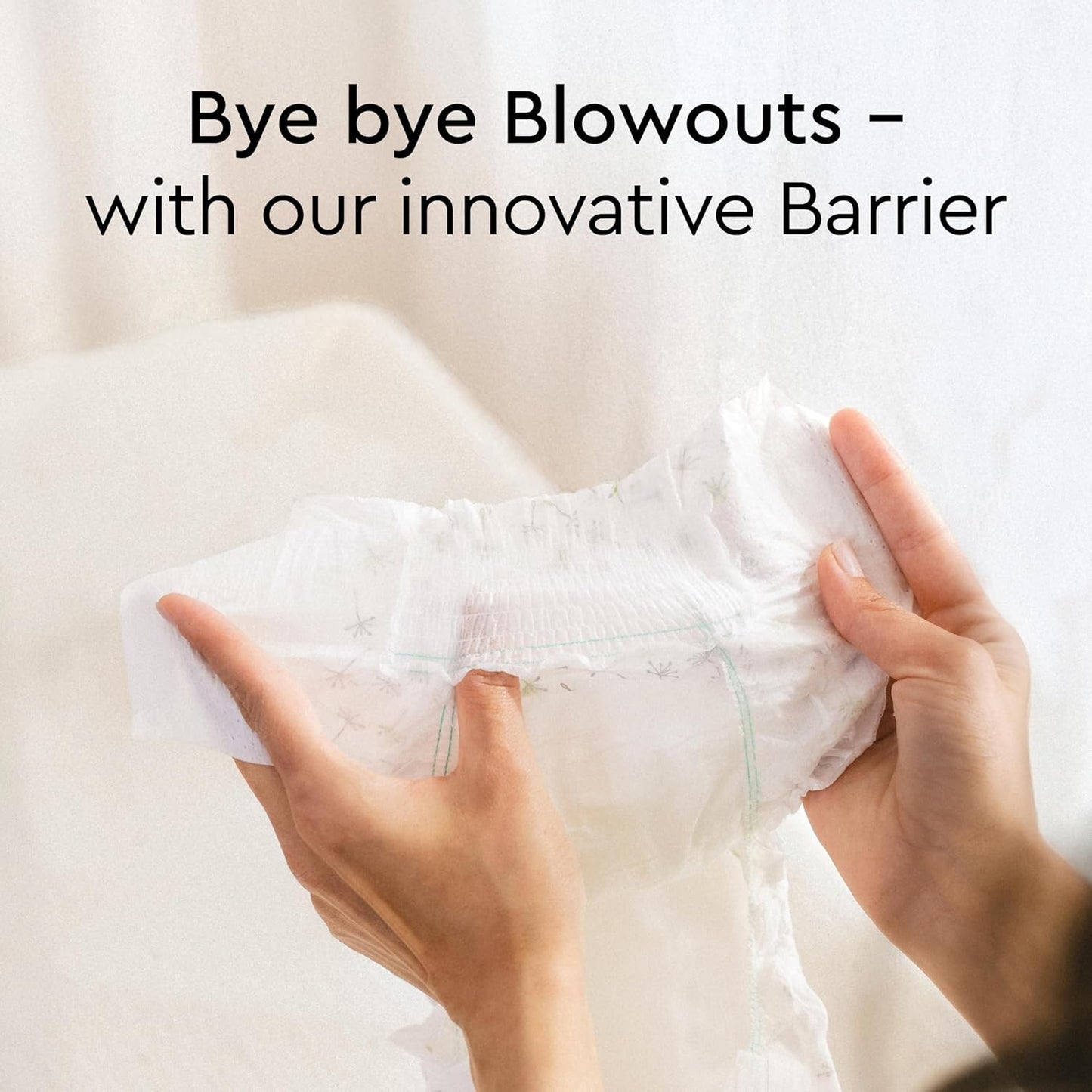 Baby Diapers - Size 6 (29+ lbs), Half-Monthly Supply (57 Count), Leak Protection, Skin-Friendly, Ultrasoft, Perfume- & Chlorine-Free, Hypoallergenic, Dermatologist Tested, Oeko-TEX®