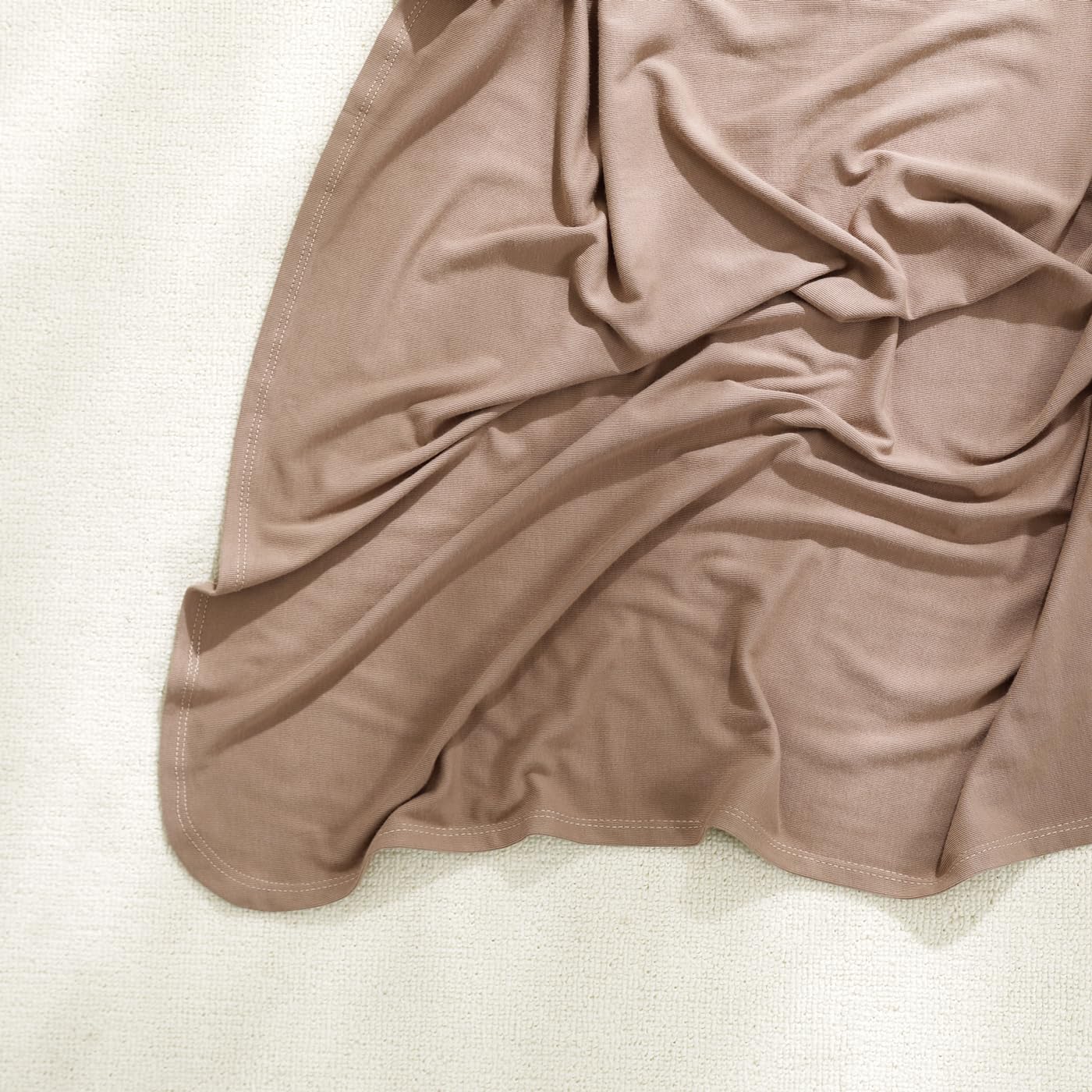 GRSSDER Newborn Swaddle Blanket, Ultra Soft Jersey Receiving Blanket with Matching Headband and Beanie Set 33×44", Stretchy Baby Neutral Swaddle Wrap for Girls and Boys