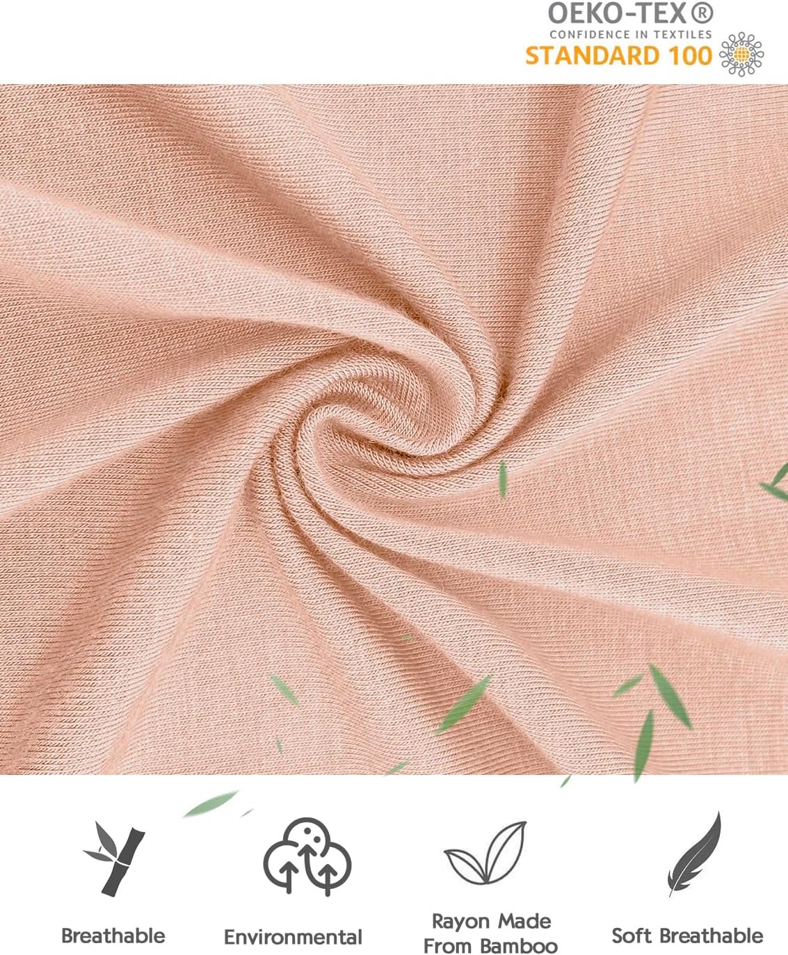 Jimonda Bamboo Baby Pajamas,Unisex Boys Girls One-Piece Footies,Long Sleeve Sleepers 2-Way Zip closure Romper