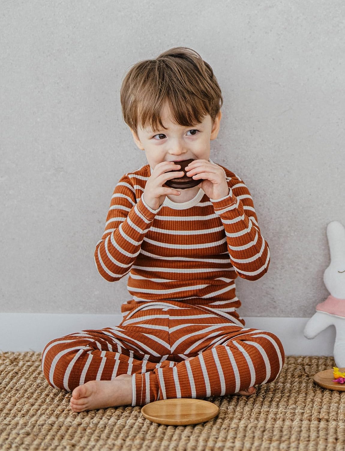 AVAUMA Baby Boys Girls Pajama Set 6M-7T Kids Cute Toddler Snug fit Pjs Cotton Sleepwear