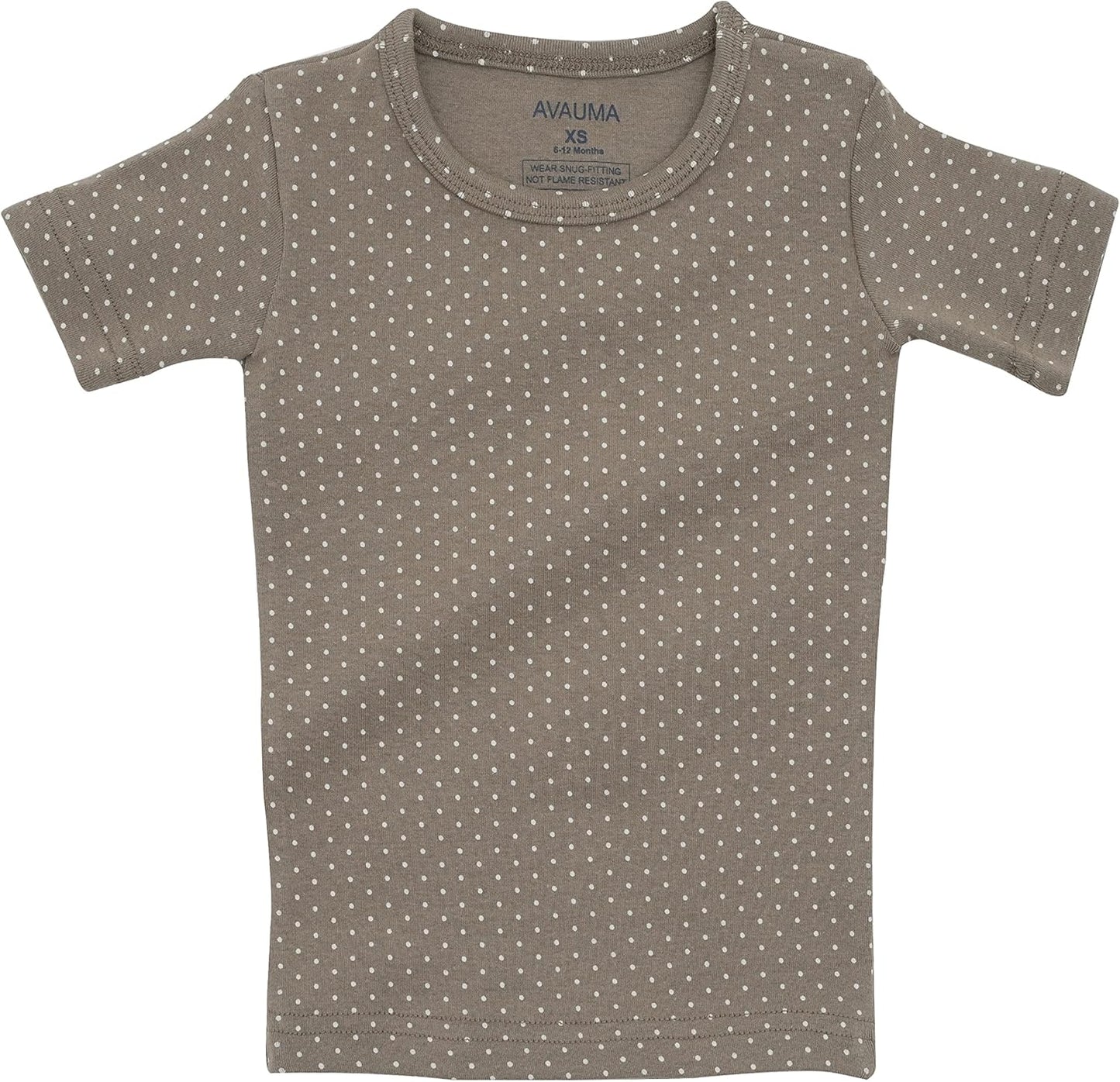 AVAUMA Baby Boys Girls Pajama Set 6M-7T Kids Cute Toddler Snug fit Pattern Design Pjs Cotton Sleepwear