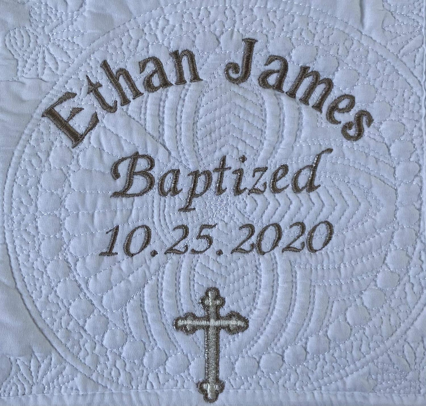 Personalized Baby Quilt Baby Blankets Monogrammed Blankets for Kids Baby Blankets for Boys Girls Embroidered Baby Gifts Christening Baptism