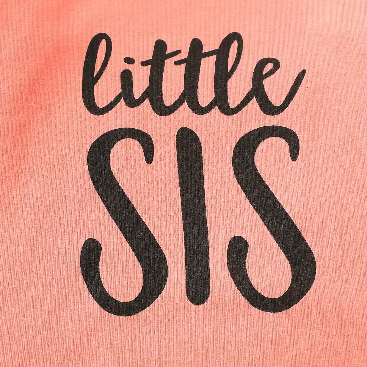 AMAWMW Newborn Baby Girl Little Sister Sleeper Gown Stripe Long Sleeve Nightgown Pajamas Gifts Stuff Essential Outfit