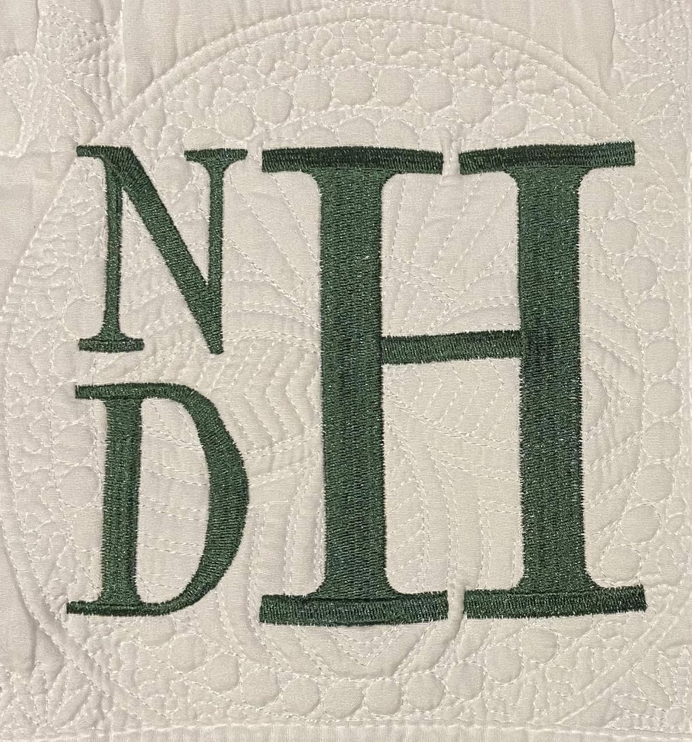 Personalized Baby Blanket Baby Quilt Monogrammed Blankets for Boys and Girls Embroidered Baby Gifts Monogram2