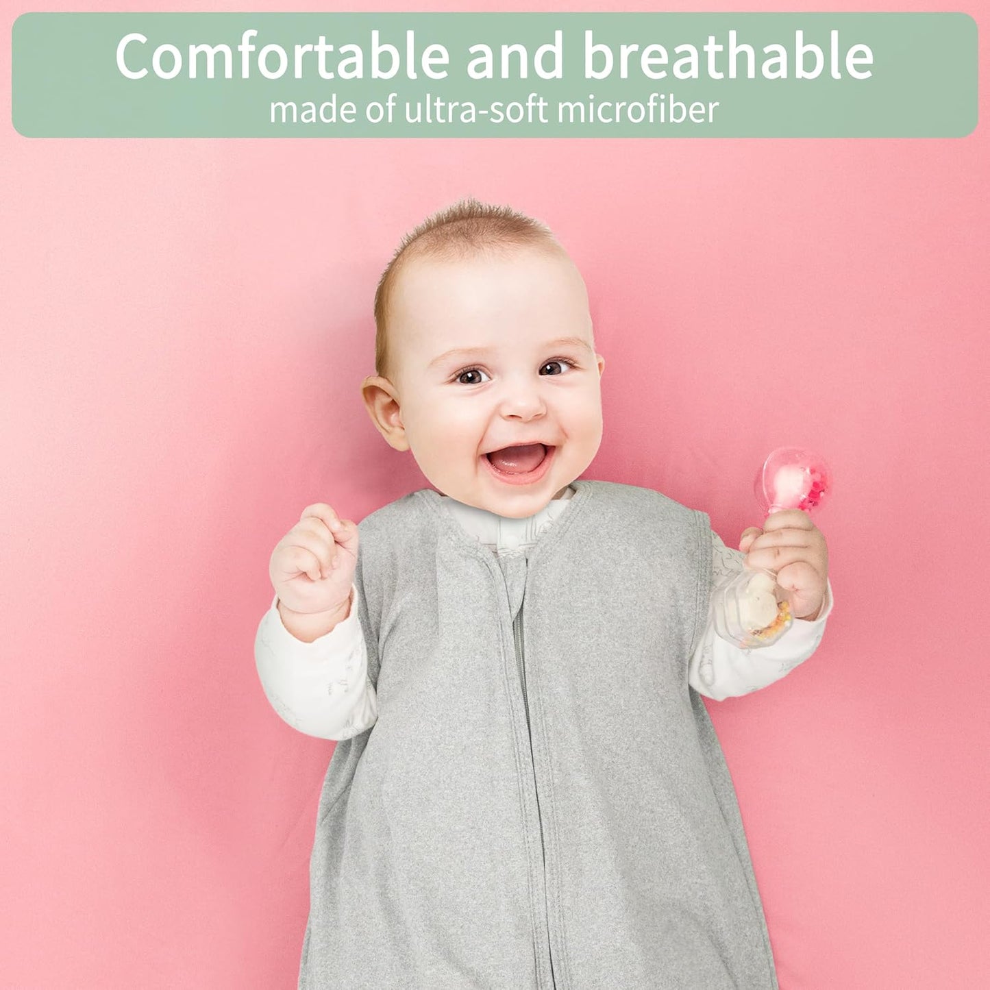 Pack and Play Sheets Fitted, 2 Pack Pack n Play Sheets for Graco Pack n Play Mattress, Unisex Playard Sheets for Boys Girls (Love & Pink, 38 X 26 Inch)