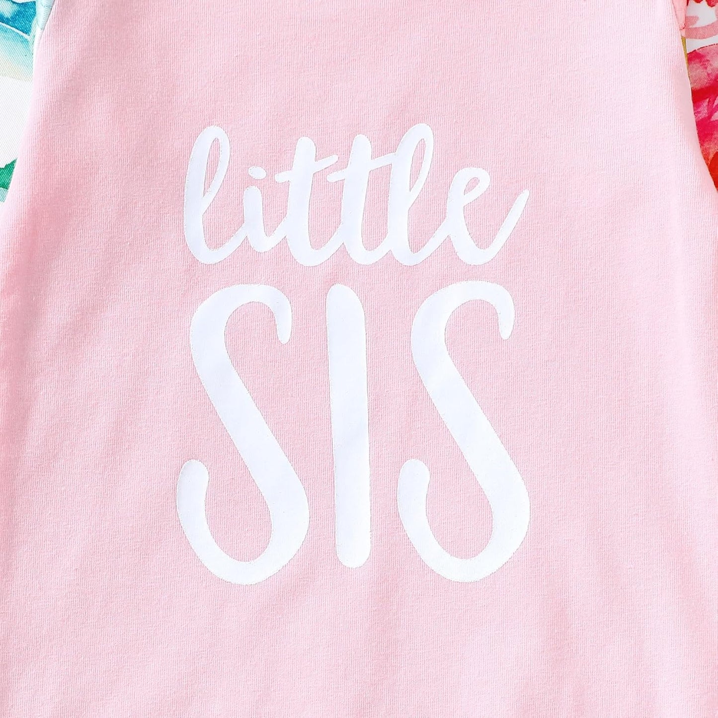 AMAWMW Newborn Baby Girl Little Sister Sleeper Gown Stripe Long Sleeve Nightgown Pajamas Gifts Stuff Essential Outfit